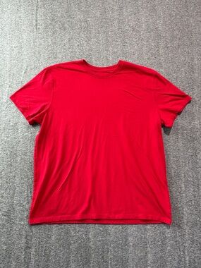 Goodfellow & Co Red Short Sleeve Crewneck Everyday Wear Tee Size XXL
